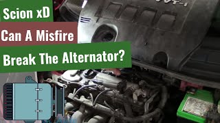 Scion xD: A Misfire Killed The Alternator!?