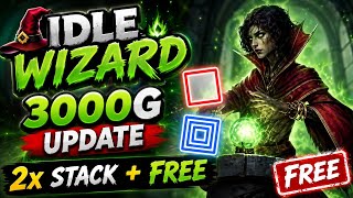 Idle Wizard - 3000G Update (2x Stack + FREE Game)