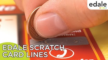 Edale Scratch Card , Loyalty Card and Lottery Ticket Lines