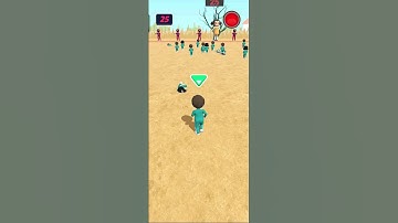 DIY 💔😭😓 SQUID GAME 3D PLAY K SNIPER CHALLENGE #squidgame #jondada #trending #shorts