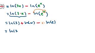 Expanding a Logarithm (Example 2)