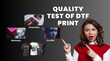 Quality test of DTF print | Washable, stretchable and durable test #dtfprinting  #dtf