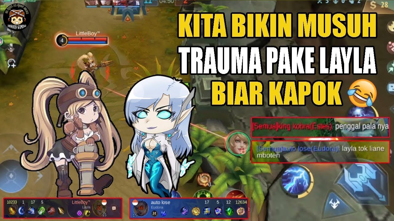 Kita Lock Pakai Duar M3m3k Biar Kapok😁 Gak Jago Jangan Pakai Layla Please!!