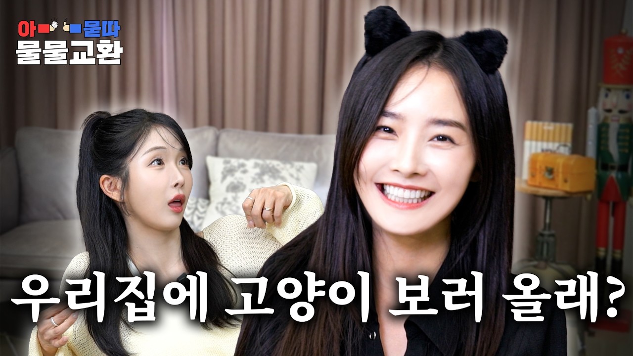 [아묻따 물물교환] 나 달샤벳 우희인데, 우리 집 앙큼한 고양이 보러 갈래?