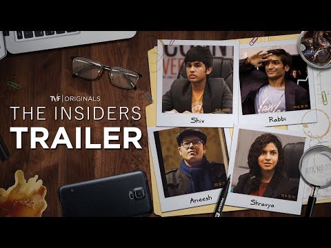 The Insiders | Official Trailer | Releasing on  TVFPLAY and MX PLAYER