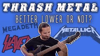 Is Lower Better? Thrash Metal Edition
