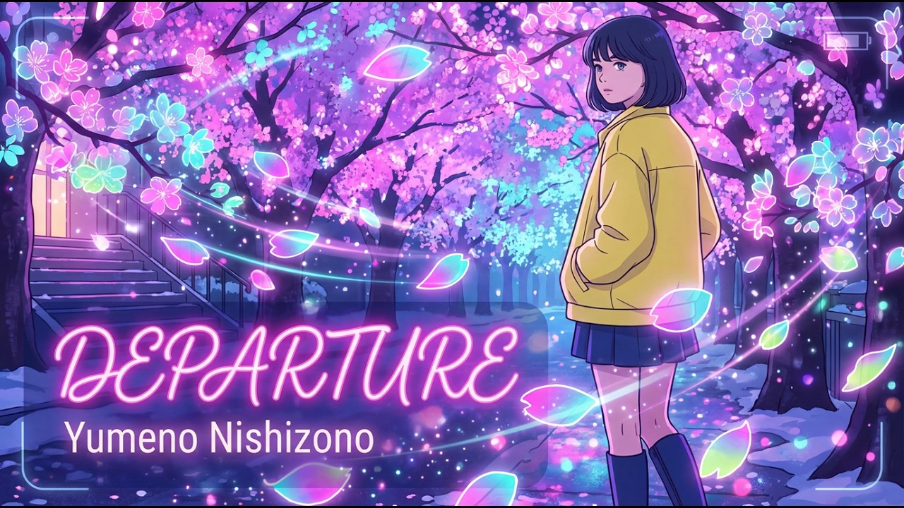 DEPARTURE — Yumeno Nishizono（西園夢乃）| Lyric Video（CC）