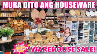 MURA DITO ANG HOUSEWARE! Ang Mumura Ng Dining, Glass, Native Ware (Full Tour \& Pricing) New Vlog!