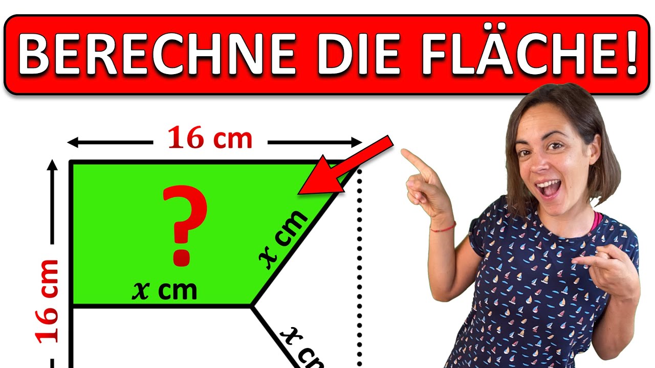 🚀🚀🚀 Schafft DU es die Größe der grünen Fläche zu berechnen? | Mathe
