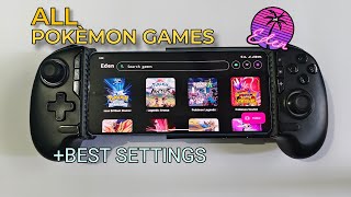 All switch pokemon games on Android | eden emulator test screenshot 2