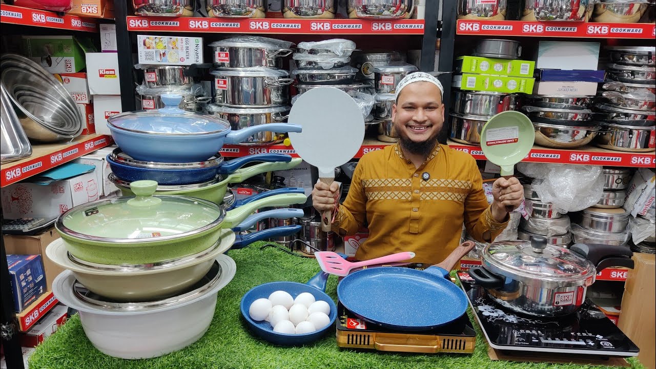 কোরিয়ান প্রযুক্তিতে তৈরি দেশি ব্র্যান্ড WELBURG কড়াই,তাওয়া,ফ্রাইপ্যান,ক্যাসারল নিন অবাক করা দামে।