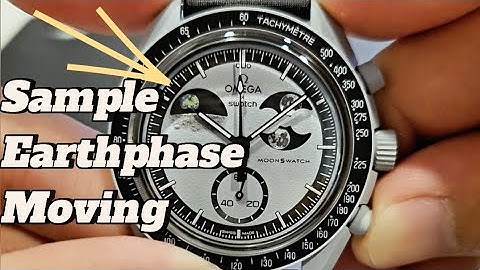 Try Moving Earthphase 24h, Swatch X Omega Mission To Earthphase #moonswatch