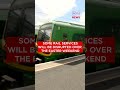 Easter Travel Rail Disruption