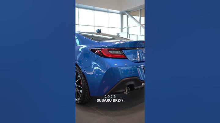 2025 Subaru BRZ TS
