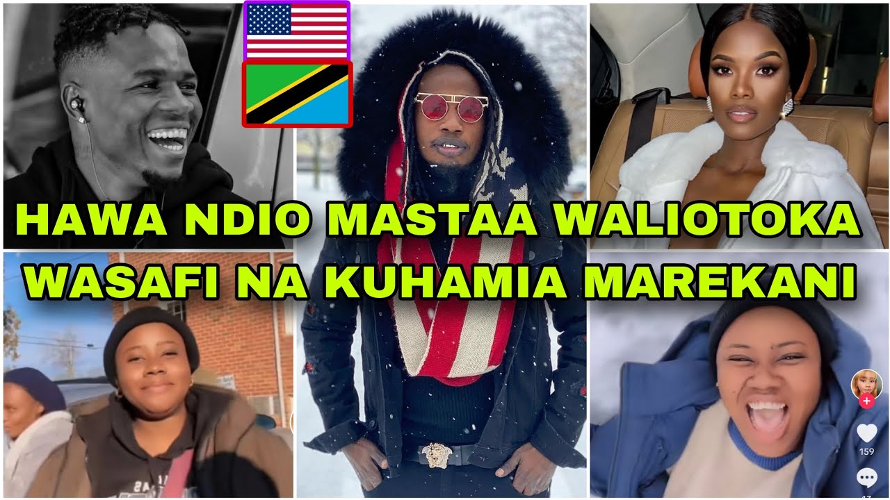 HAWA NDIO MASTAA WA WASAFI WALIOTIMKIA MAREKANI!! WENGINE WALIFUKUZWA ...