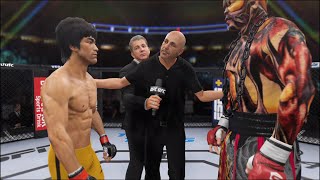 Bruce Lee Vs. Terrible Mutant - Ea Sports Ufc 4 - Epic Fight 🔥🐲