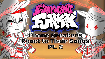 ||⚠️FNF Dave And Bambi Characters React to Their Songs⚠️||Pt. 2|| ⚠️