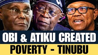 🔥SHOCKING! Tinubu Blames Obi & Atiku for Nigeria’s Hunger & Poverty at Kaduna Campaign Rally
