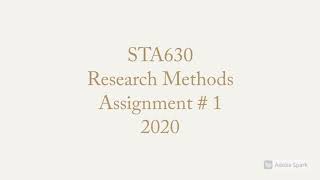 Famous STA630 assignment 1 solution 2020 Virtual university Net Worth