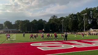 Darius Gray pass breakup for St. Christopher's