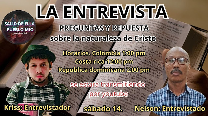 LA ENTREVISTA: PREGUNTAS Y RESPUESTAS.