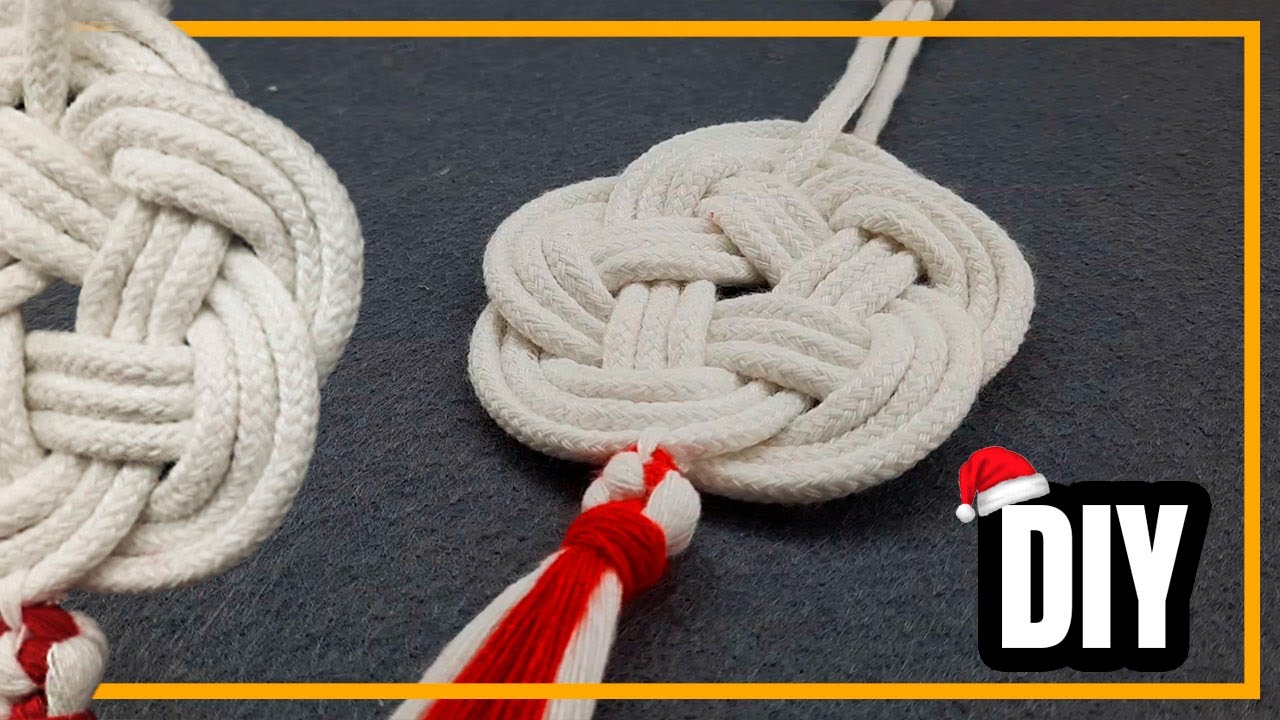 Decoración navideña con NUDO CELTA /Coqueta Macramé