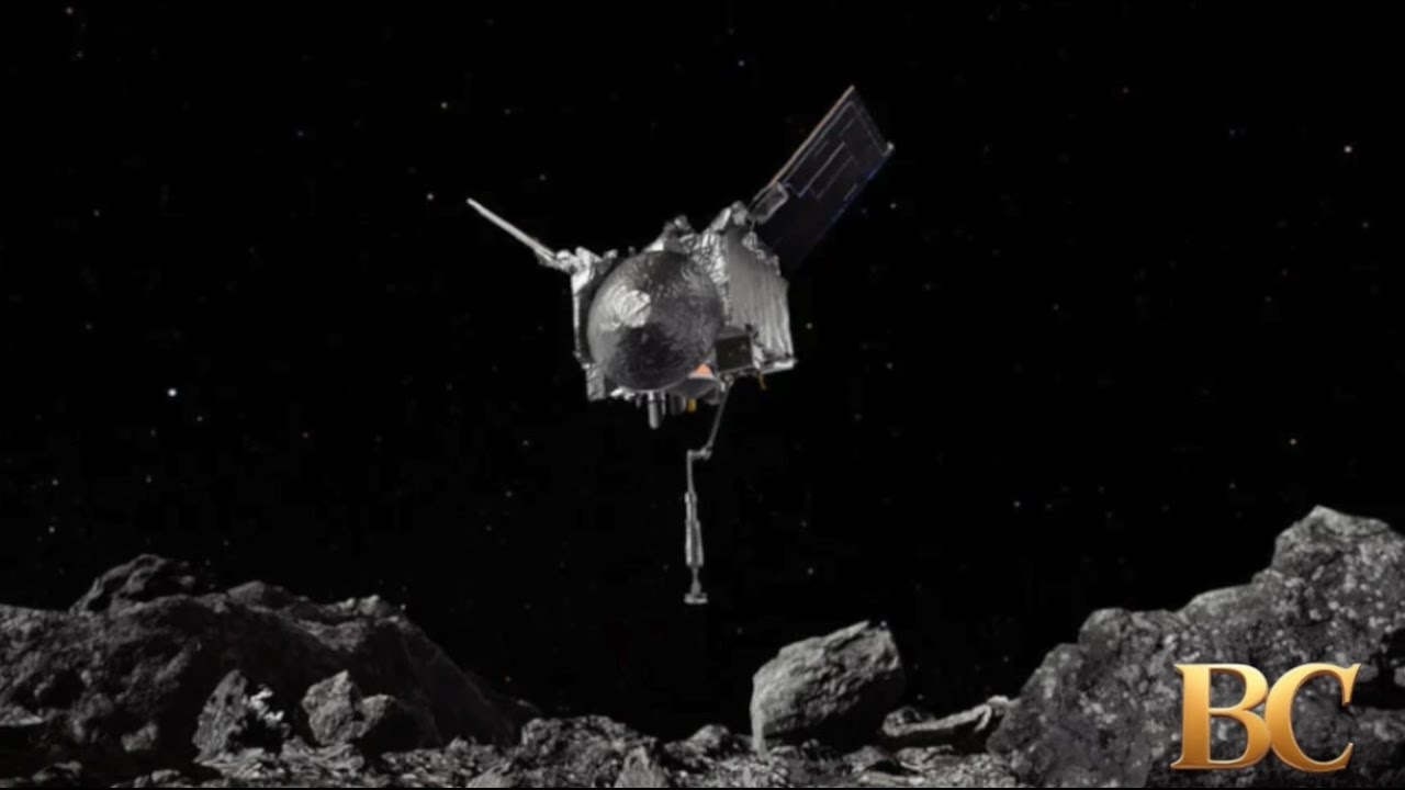 НАСА сообщает, что в образцах с астероида Бенну обнаружены «космическая жвачка» и сахара.