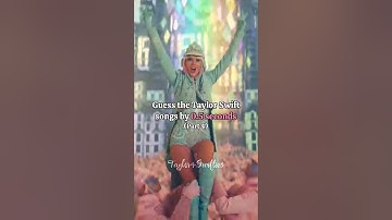 Guess Taylor Swift songs by 0.5 seconds (Part 4) | #taylorswift #shorts