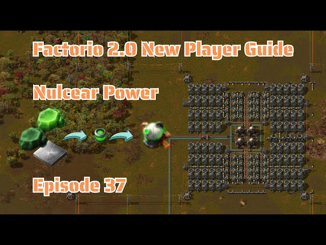 37 Let's Make Some Nuclear Power | Factorio 2.0 | New Player Guide | No DLC  - YouTube