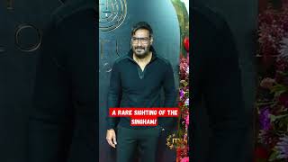 Ajay Devgn made a special appearance at Anand Pandit’s 62nd birthday celebration.