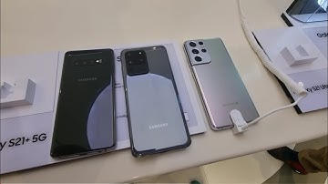 Samsung S10 plus, S20 Ultra, S21 Ultra all in one frame! #Shorts