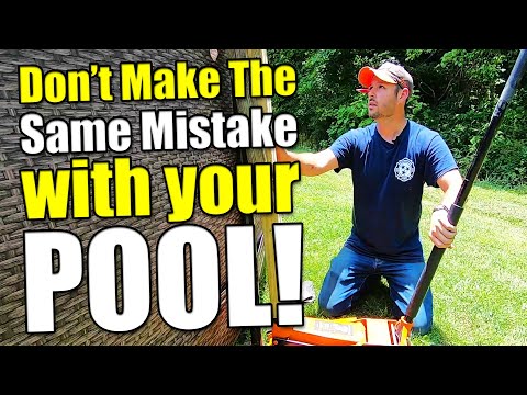 How to Fix an Unlevel Above Ground Pool