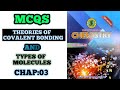 covalent bonding chemistry class 11|class 11 chemistry chapter 3 mcqs|types of molecules class 11