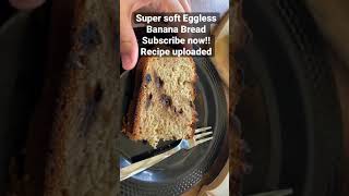 Eggless Soft Banana Bread #shorts #eggless #bananabread Eggless Soft Banana Bread #shorts #eggless #bananabread