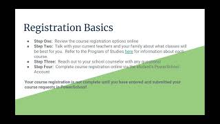 Sophomore Registration 21 22