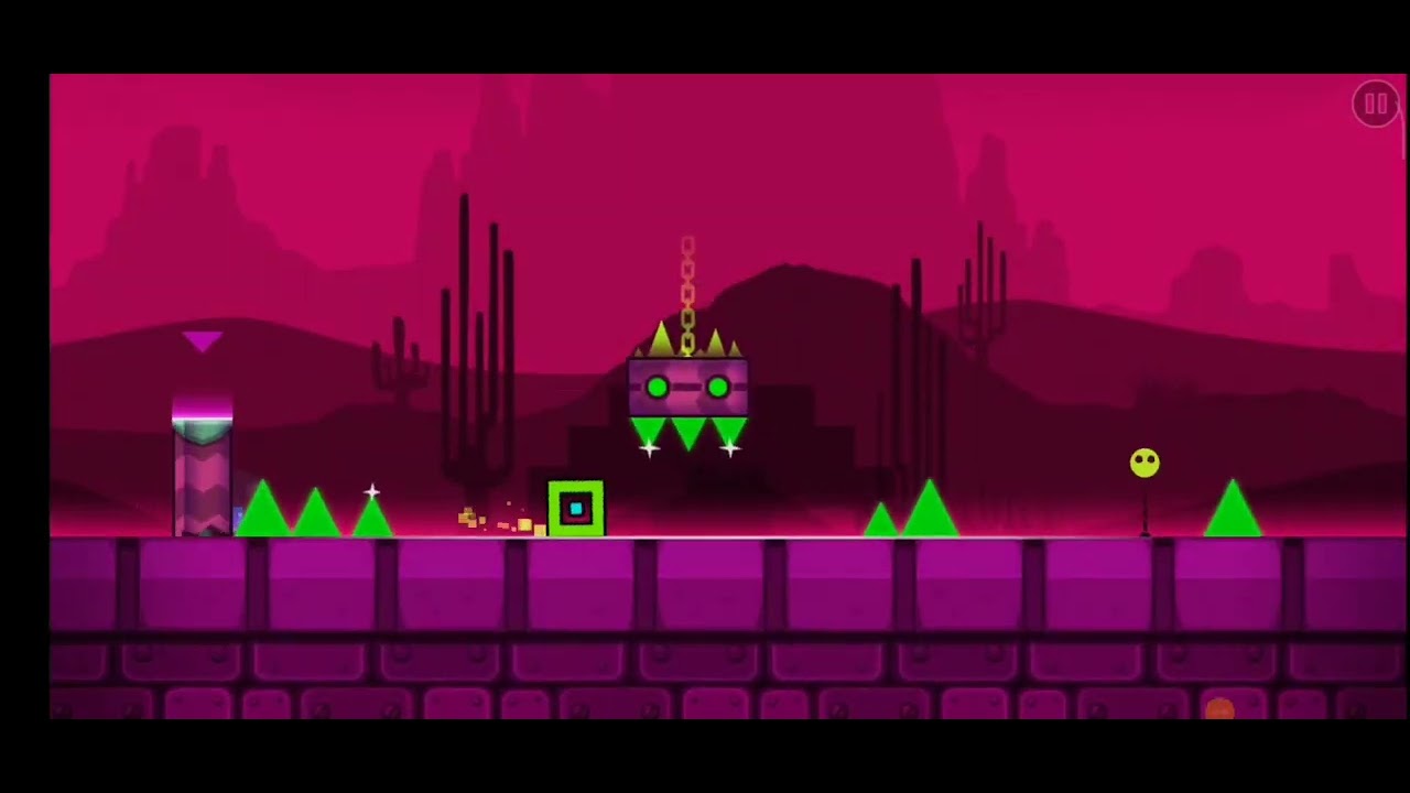 press start 100%, no coins Geometry dash - YouTube