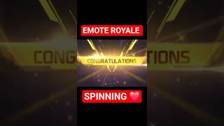 Emote Royale Spinning ❤️ #freefireevent #freefirenewevent #freefire #freefireshorts #ff #shorts