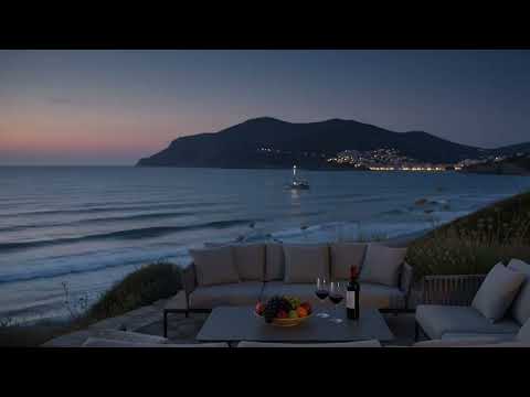 #Soothing #Dusk #Evening Sea Shore Island and an open Air Couch Boat stuck in the time loop | RedDev
