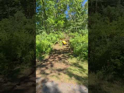 MERI ME-RFM1000-E Battery-Electric Forestry Mulcher | Land Clearing on Sloped Forest Terrain