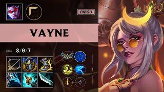 (Bibou) Vayne Top vs Zac - EUW Challenger Patch 26.16
