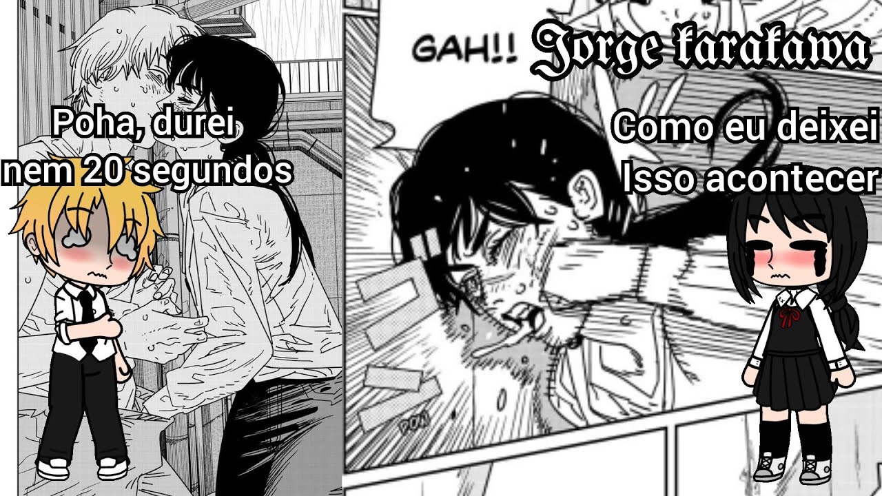 Chainsaw Man react caps 167 e 168 dublados (react do meu próprio vídeo 😅)