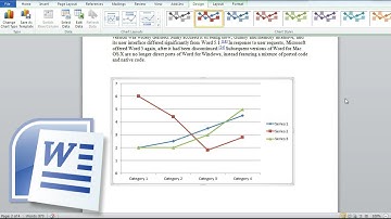 How to Create, Insert Charts in Word, Add Excel chart to a Word Document