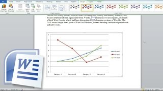 How to Create, Insert Charts in Word, Add Excel chart to a Word Document