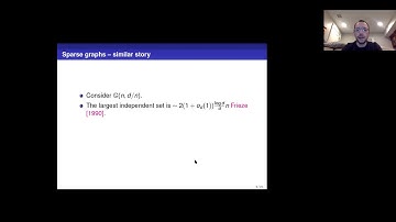 David Gamarnik on Overlap Gap Property