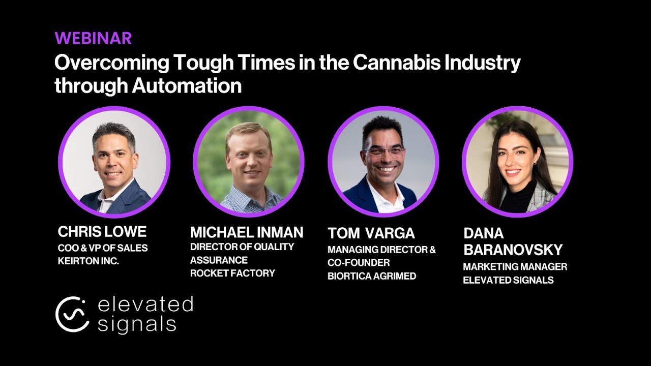 Webinar: Overcoming Tough Times in the Cannabis Industry through Automation