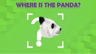 Spot the hidden panda? | Only genius can find the panda | Find The Hidden Panda |Amoeba Puzzle Part1