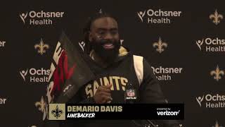 Demario Davis on Comeback Win | Saints at Falcons 2022 Week 1 Postgame Interview