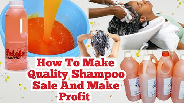 Secret Tips Of How To Make A Quality Shampoo for Sale & For Personal Use