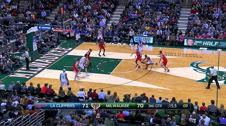 Brandon Knight Highlights Clippers vs. Bucks 12.13.2014 - 22 Points, 5 Assists