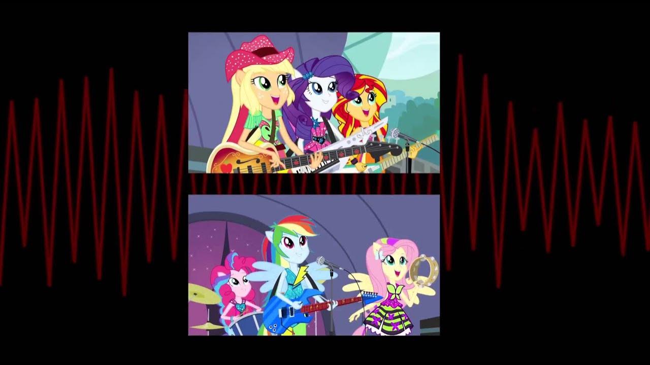 Девочки из эквестрии радужный рок shine like rainbows. Радужный рок сирены. Эквестрия герлз в столовой. Песни из пони эквестрия. Эквестрия герлз рейнбоу рок.